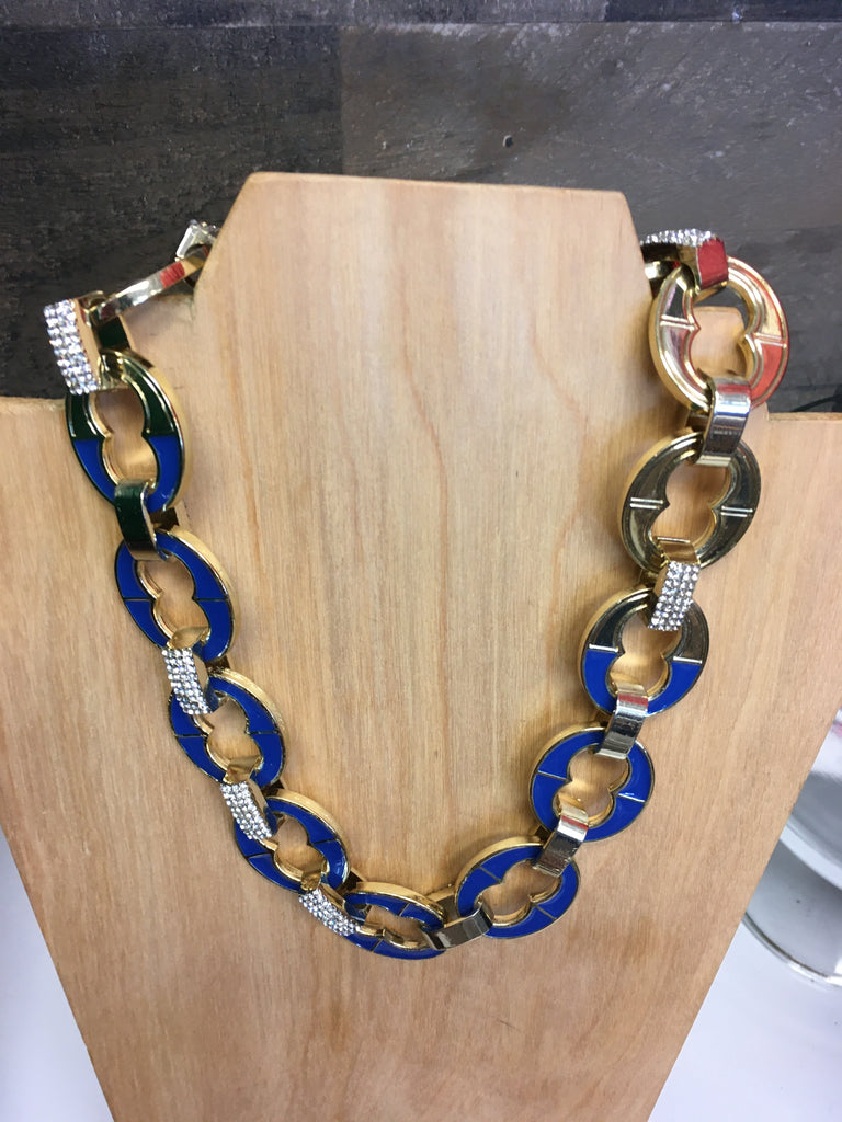 Kirks Folly Blue Necklace