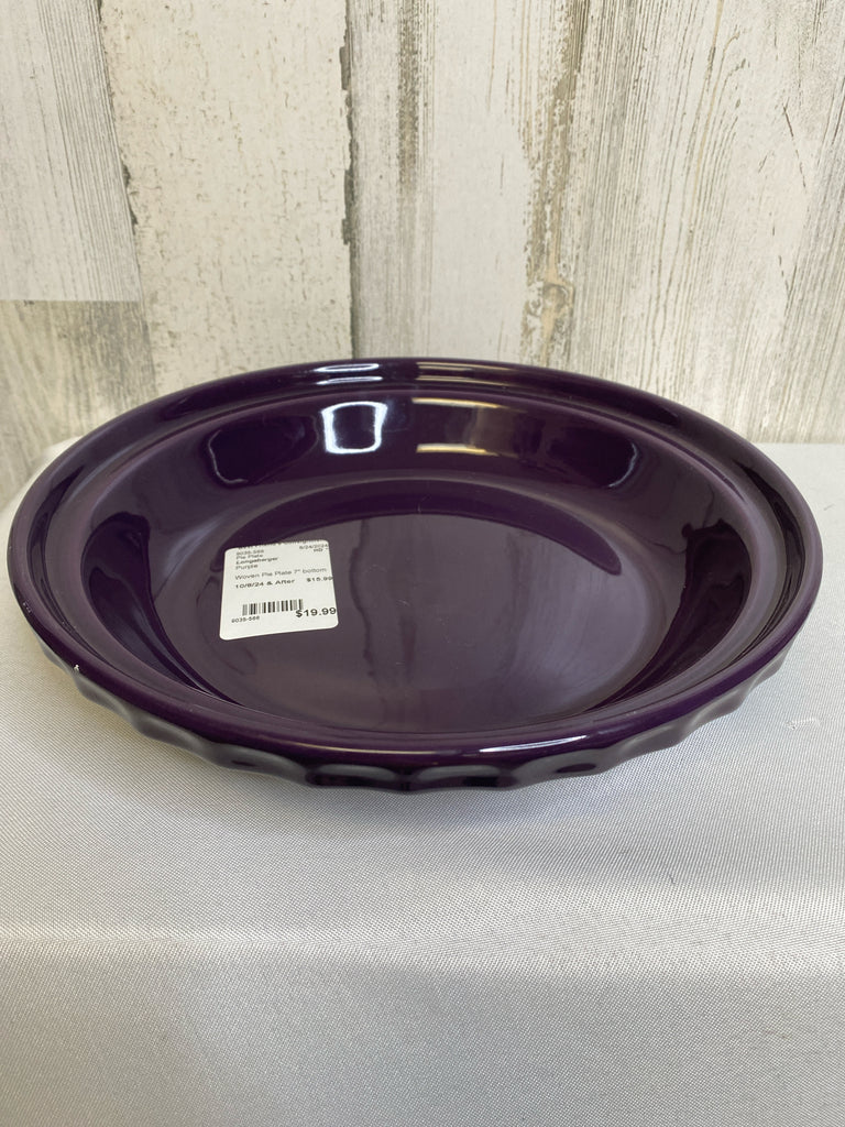 Longaberger Pie Plate