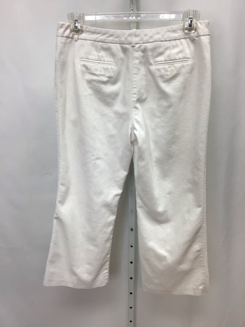 Worthington Size 12P White Pants