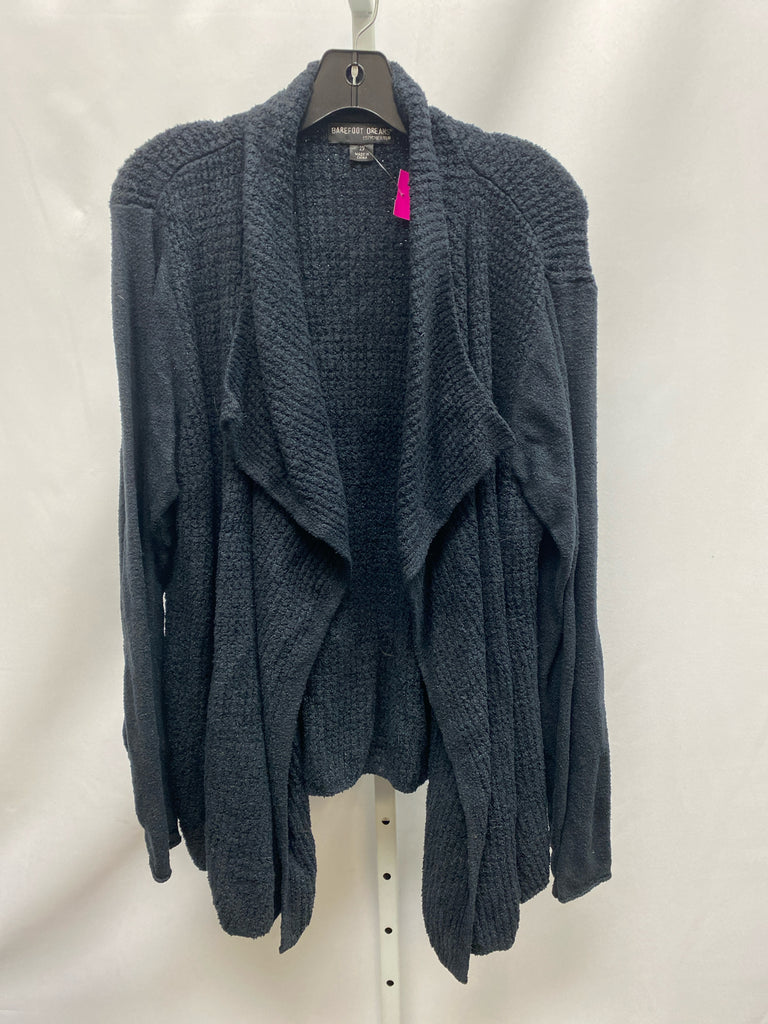 Barefoot Dreams Size 2X Black Cardigan