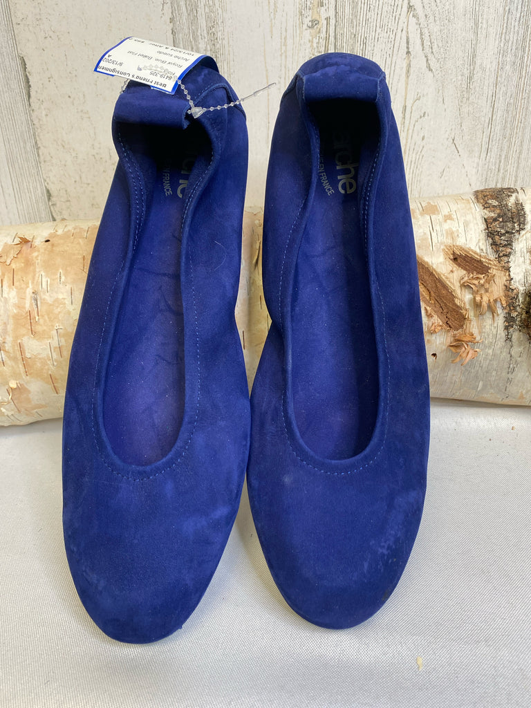 Size 41 (10/10.5) Royal Blue Ballet Flat Flats