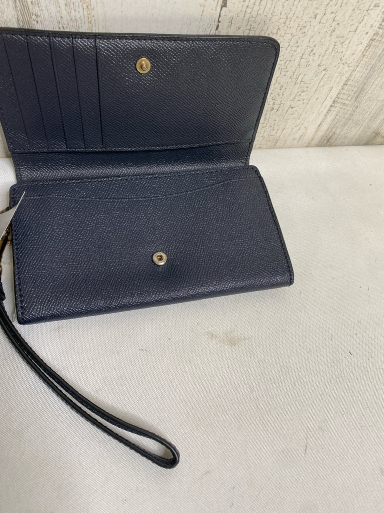 Coach Navy Designer Wristlet