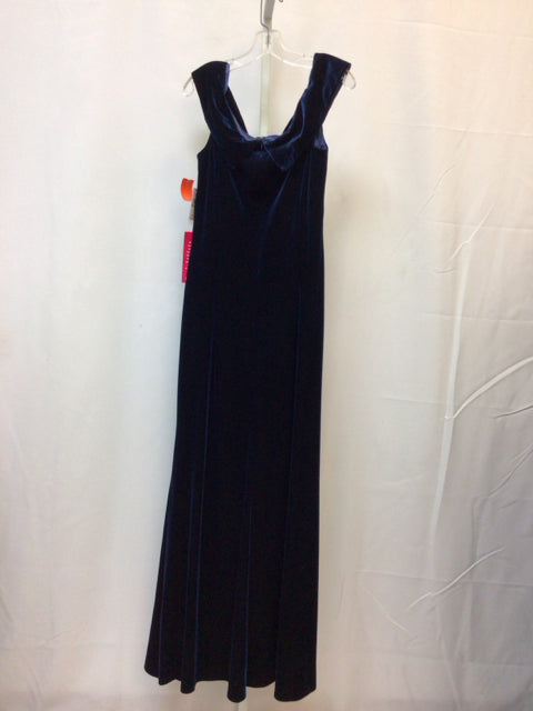 Size 12 Alex Evenings Navy Special Occasion