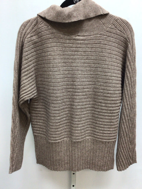 Moth Size Small Taupe Long Sleeve Sweater
