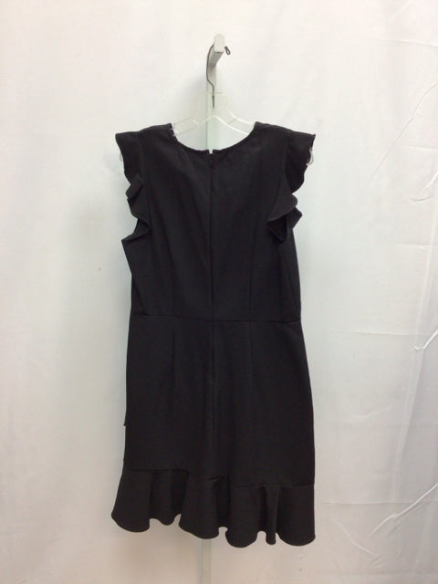 Size 10 LOFT Black Short Sleeve Dress