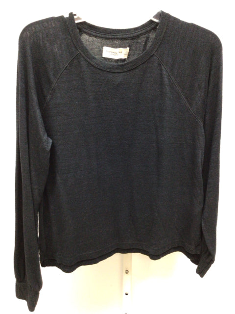 Abercrombie Size Small Black Long Sleeve Top