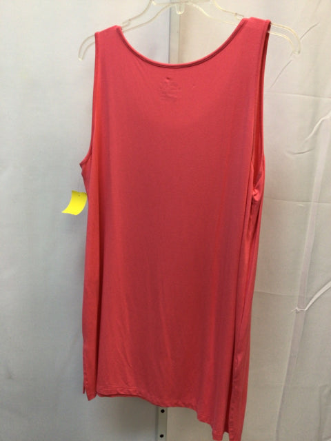 Chico's Size Large Pink Sleeveless Top