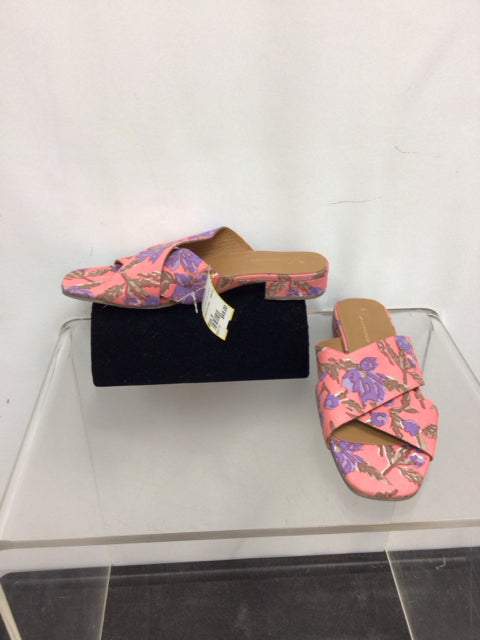 Anthropologie Size 9 Purple/Pink Sandals