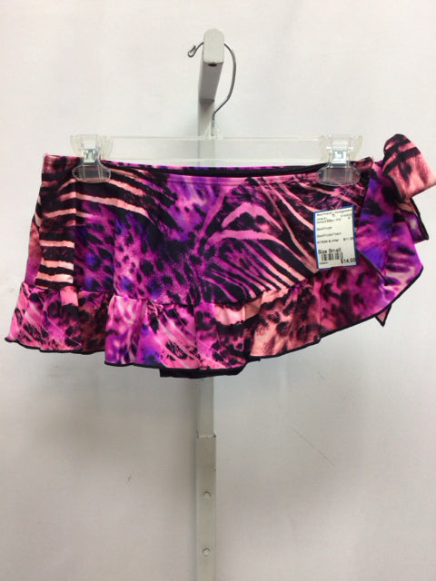 Size Small Black/Purple Swimsuit Bottom Only