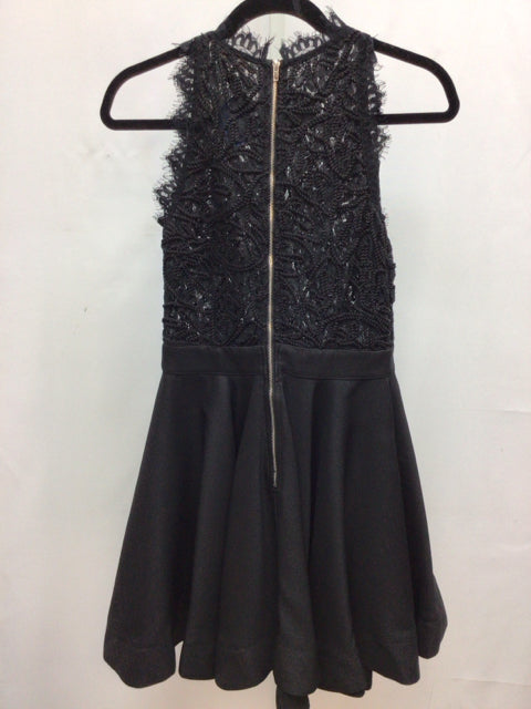 Size Small Black Lace Junior Dress