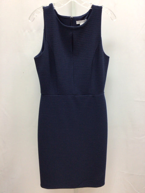 Size 6 WHBM Navy Sleeveless Dress