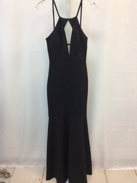 BCBGmaxazaria Size 0 Black Sleeveless Dress