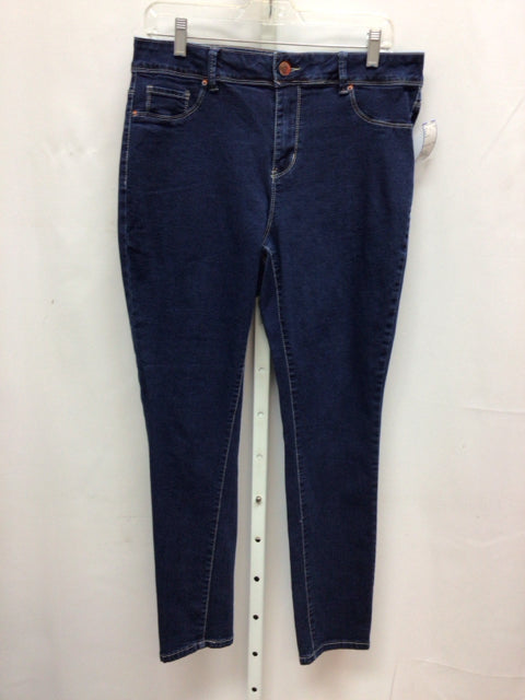 YMI Size 14 Dark Denim Jeans