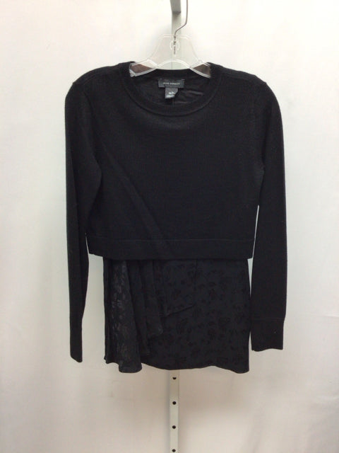 Club Monaco Size XS Black Long Sleeve Sweater