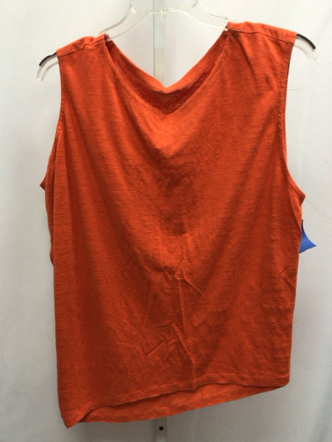 Eileen Fisher Size XLarge Orange Sleeveless Top