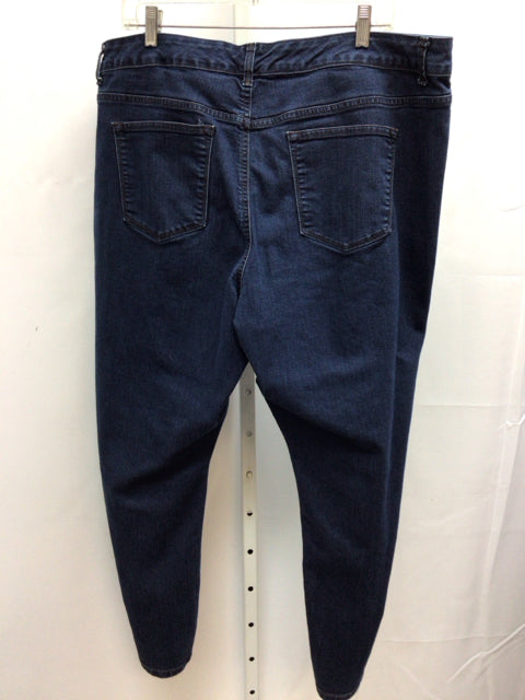 Sonoma Size 22W Dark Denim Jeans