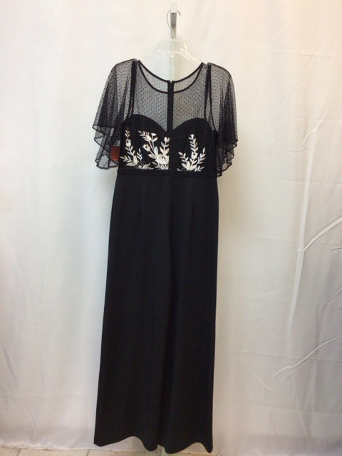 Size 8 adrianna papell Black Jumpsuit