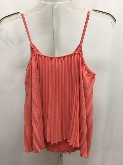 Nine West Size XS coral Sleeveless Top