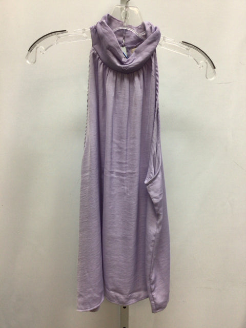 Mello Day Size Large Lavender Sleeveless Top