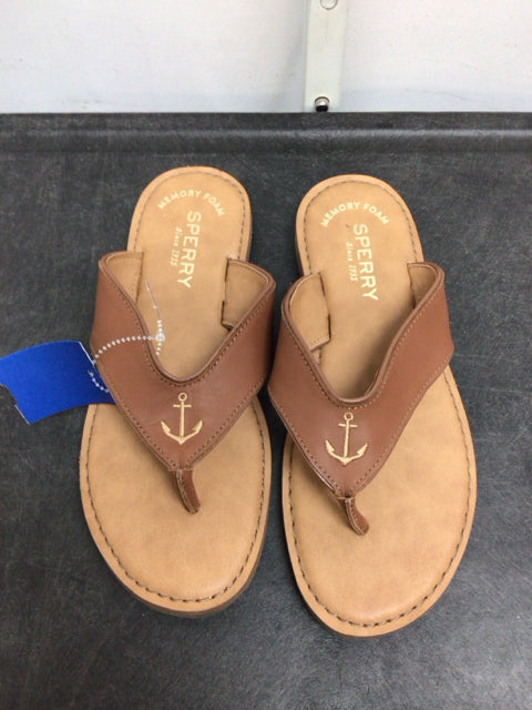 Sperry Size 7 Brown Sandals