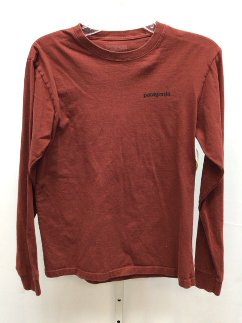 Patagonia Size XS Rust Long Sleeve Top