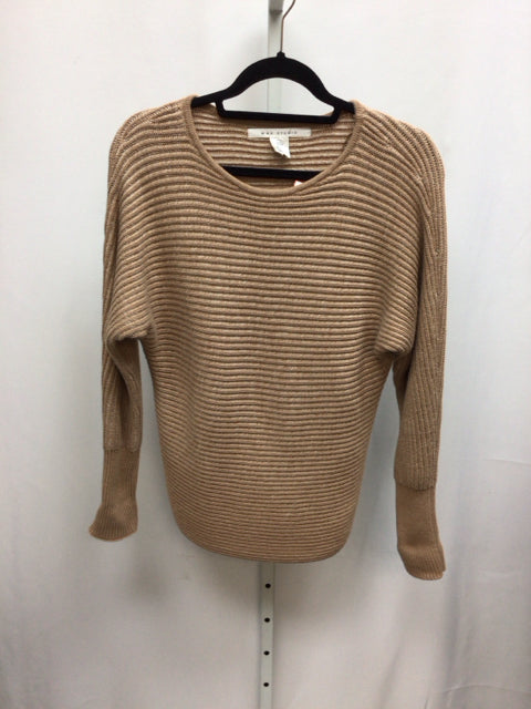 Max Studio Size Small Beige Long Sleeve Sweater