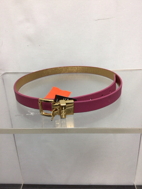 Michael Kors Gold/Pink Designer Belt