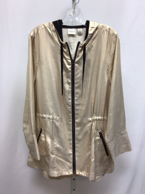 Chico's Size Chico's 3 (X-large) Gold Jacket
