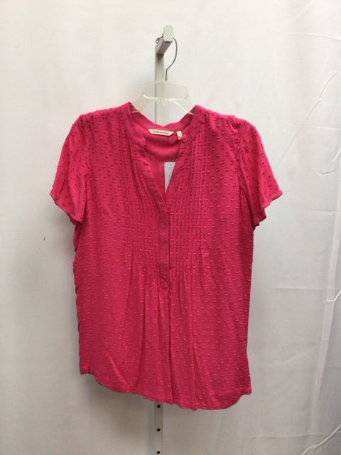 Soft Surroundings Size Small Pink Short Sleeve Top