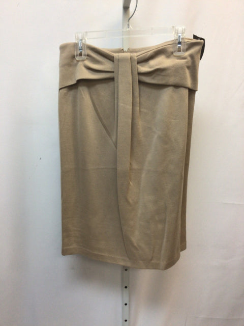 Size 10 St. John Tan Designer Skirt