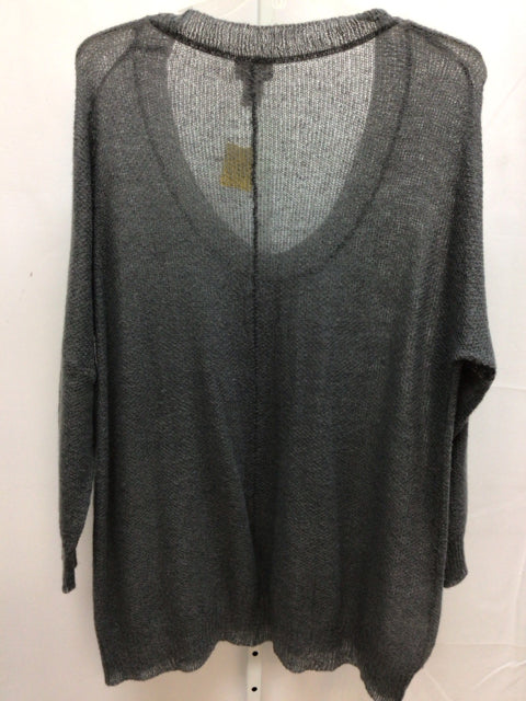 Soft Surroundings Size XLarge Gray Long Sleeve Sweater