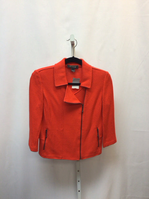 St. John Size 4 Orange Designer Jacket