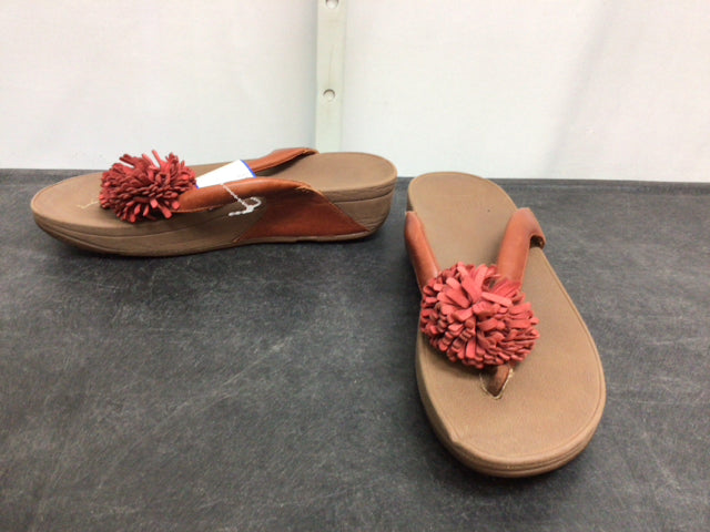 Fitflop Size 8 Brown Sandals