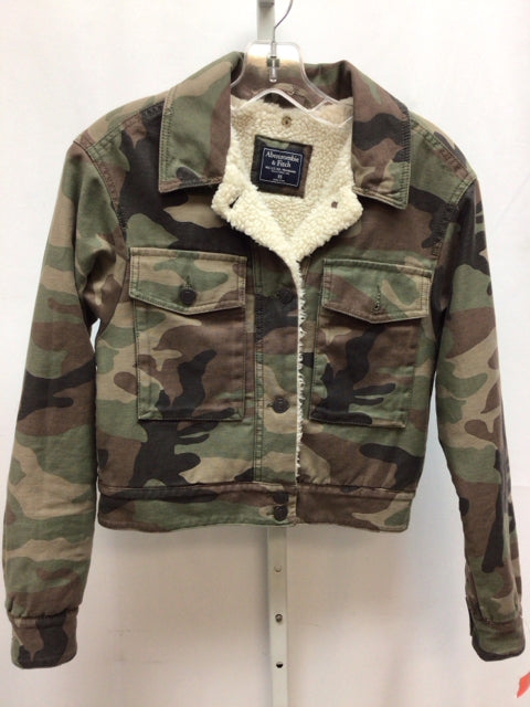 abercrombie & fitch Camoflouge Junior Coat/Jacket