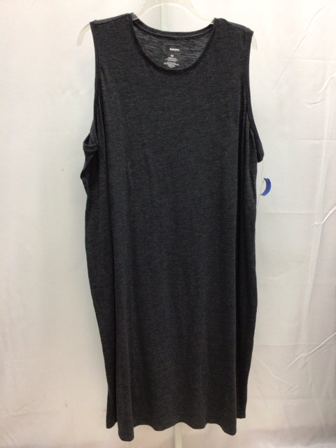 Size 4X Sonoma Charcoal Maxi Dress