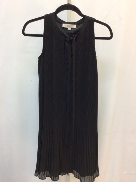 Size XS LOFT Black Sleeveless Dress