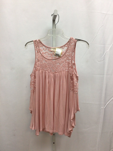 No Comment Size Small Pink Cold Shoulder