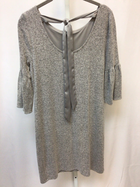 Size XS WHBM Gray Heather 3/4 Sleeve Dress
