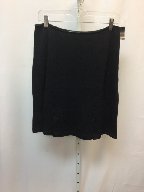 Size 6 St. John Collection Black Designer Skirt