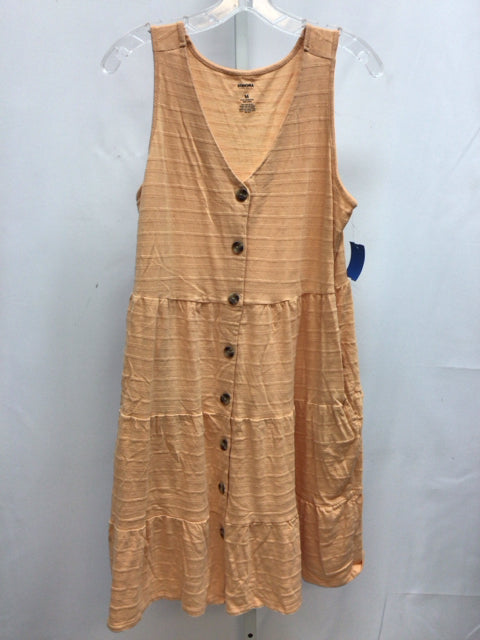 Size Medium Sonoma Peach Sleeveless Dress