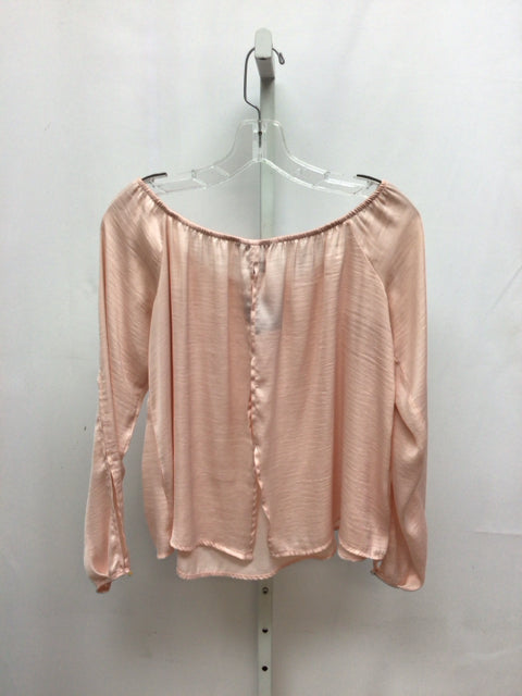 Forever 21 Size Small Pale Pink Long Sleeve Top