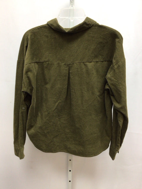 Forever 21 Army Green Junior Top
