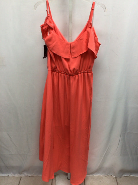 Size XXL BCX Orange Sleeveless Dress