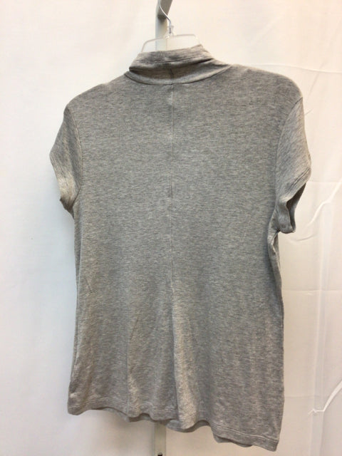 Cabi Size Small Gray Short Sleeve Top