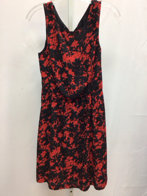 Size Small kensie Black/Red Sleeveless Dress