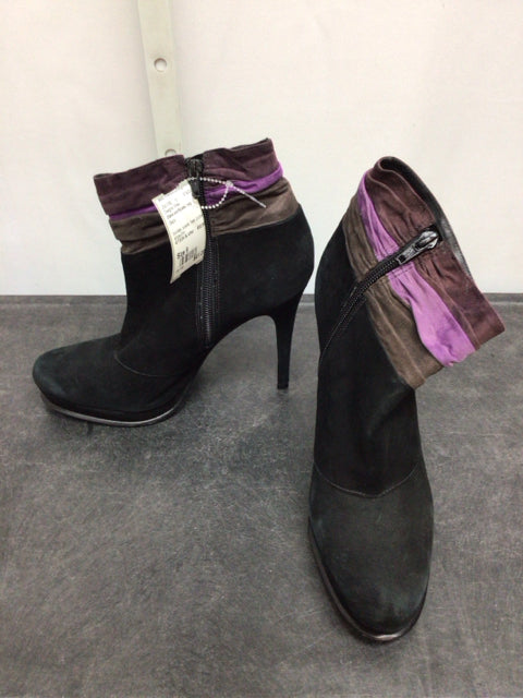 Diane vonFurstenberg Size 9 Black Designer Shoe