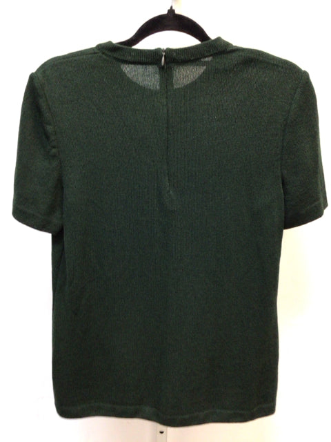 St. John Collection Size Small Forest Green Designer Top