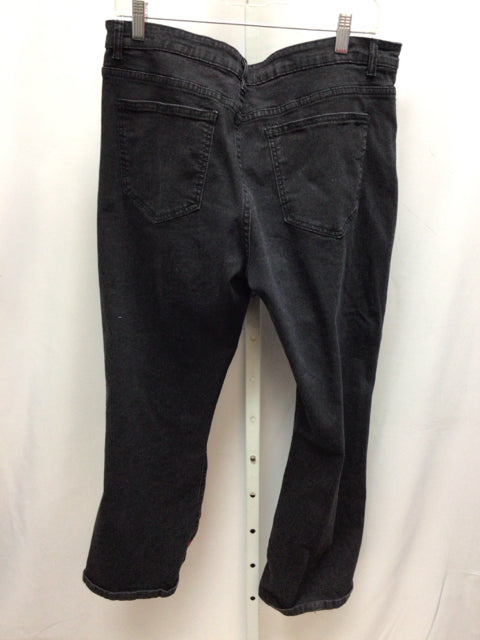 Misslook Size XXL Black Denim Jeans