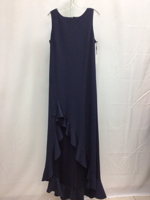 Size 14 Calvin Klein Navy Sleeveless Dress
