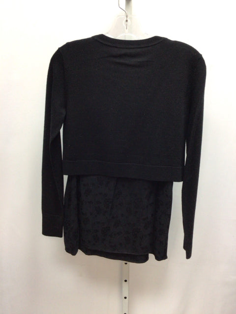 Club Monaco Size XS Black Long Sleeve Sweater